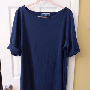 Karen Scott Sport Navy Dress